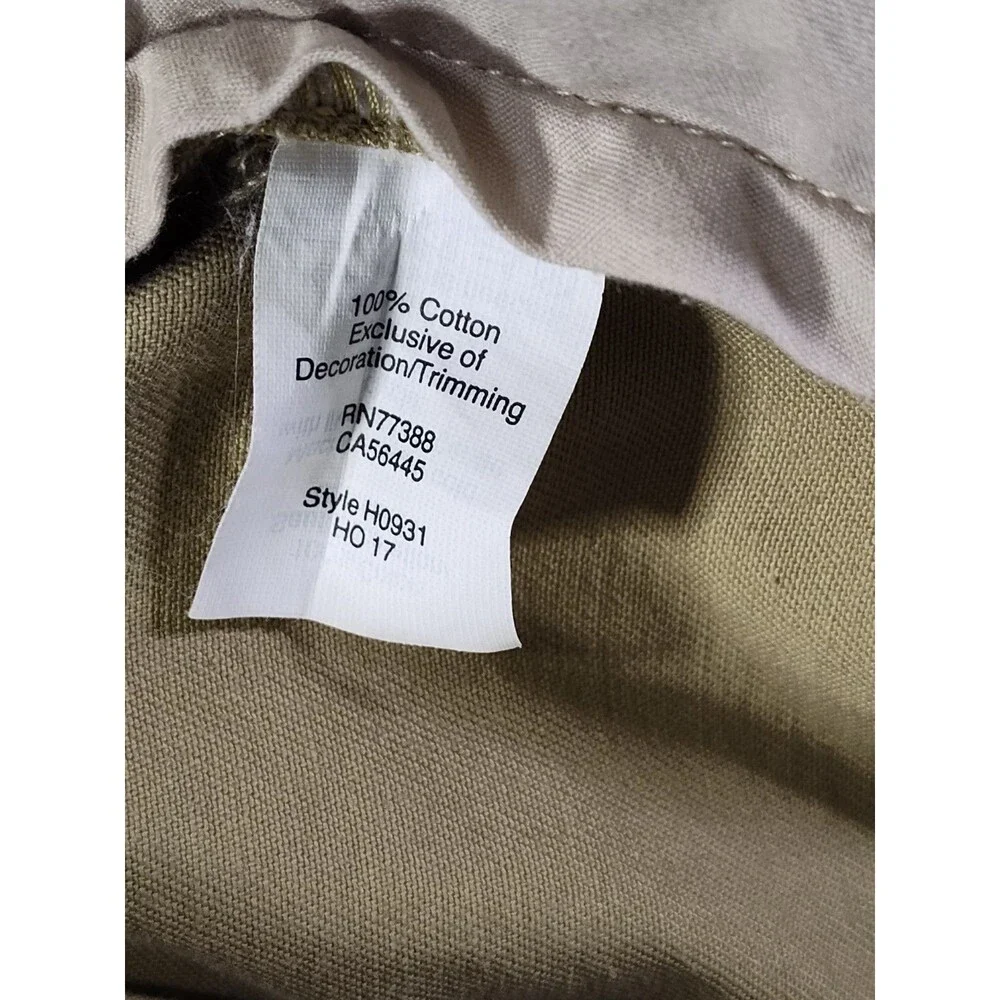 J.Crew The Sutton Chinos Mens 32x32 Khaki Embroidered Fish All Over Trousers